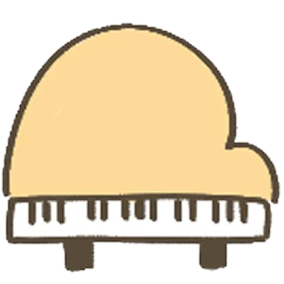 ピアノのイラスト
