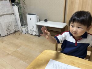 ピアノ教室　年中