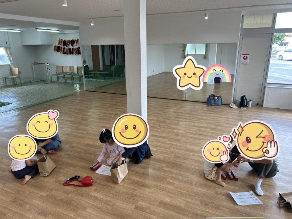 ２歳　３歳　リトミック